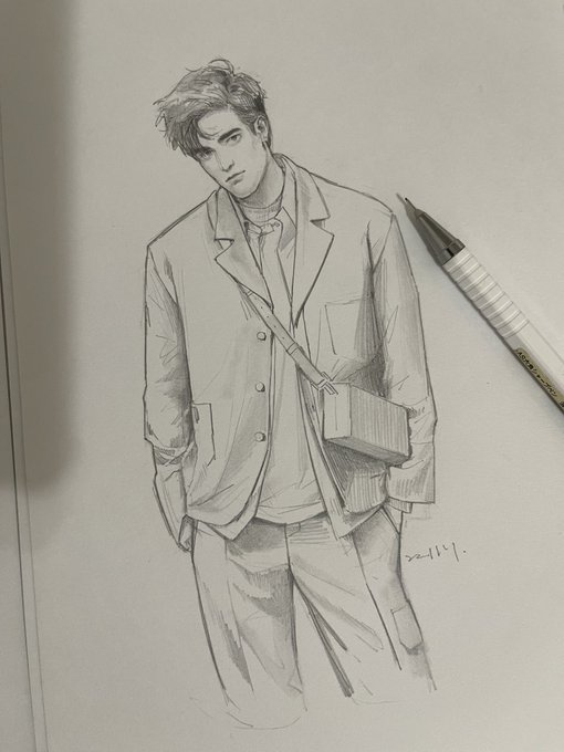 more study from sketchbook #rpattz 