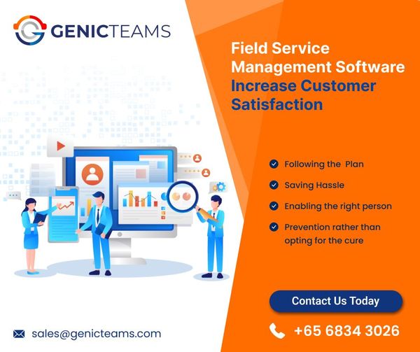 GenicTeams's tweet image. Want to improve your customer experience? With Genic Teams FSM solution, empower your technicians to boost customer satisfaction with faster and more efficient service offerings.
☎️ +65 6834 3026
🌐 genicteams.com

#fsmapp #fsmsoftware #SchedulingSoftware