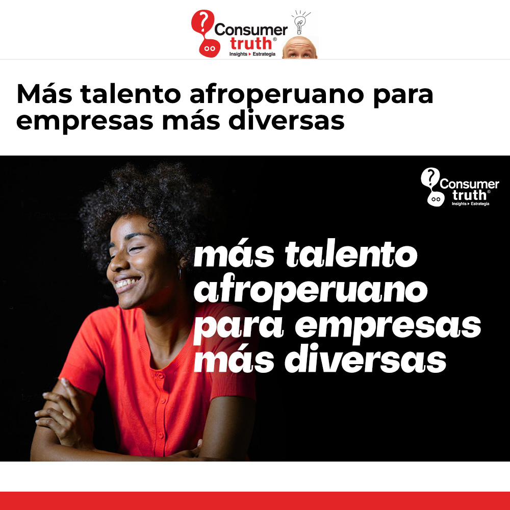 cristinaq's tweet photo. "La verdadera #Diversidad de una Marca o Empresa no está en sus campañas de publicidad, sino en la diversidad del #TalentoHumano al interior de su organización" Lee a @soycesarvargas de #ConsumerTruth en el #BlogCT
👉 https://t.co/7P37uy8Unc
#GestiónHumana #Talento #Afroperuano https://t.co/pqNmg1rvOw