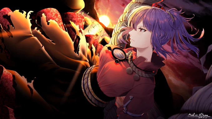 #11月11日は御柱の日 知らなかった…1日遅れたけど良いもん!(ヤケクソ)そんなわけで、過去絵載せときますねー。 
