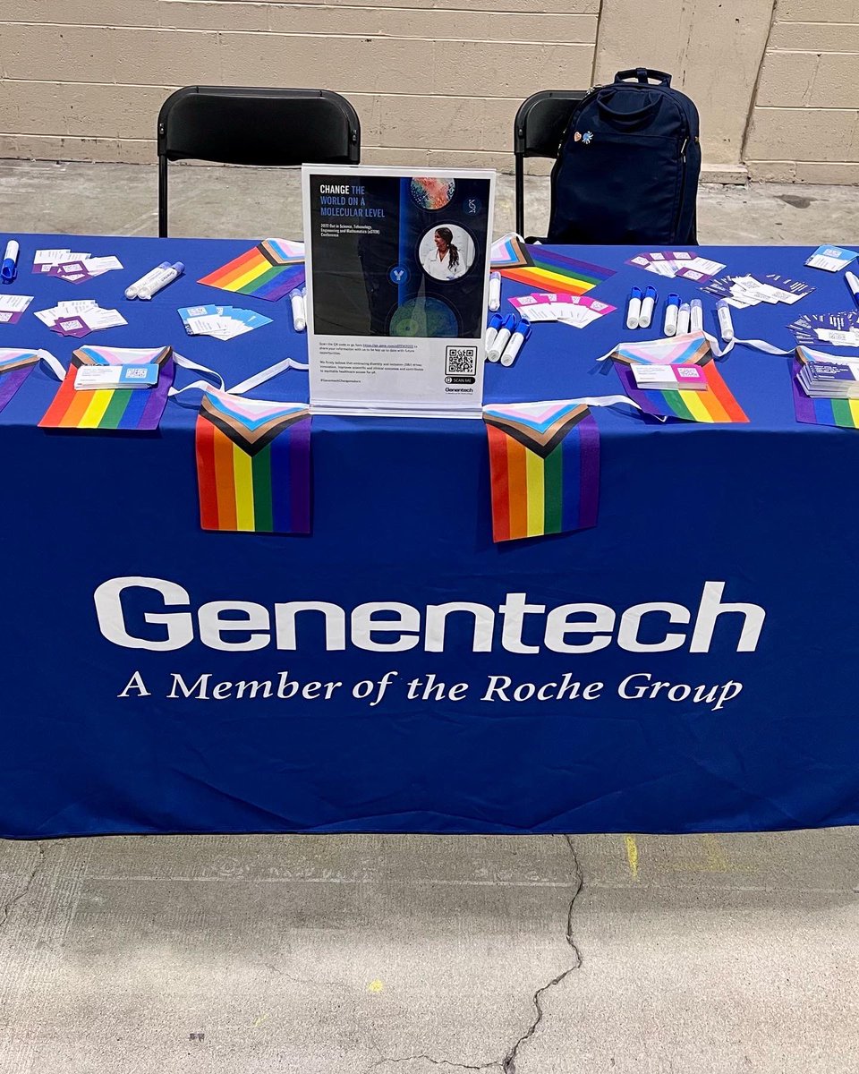 jp_oliveria's tweet photo. If you're at the @OUTinSTEM conference in Boston and you haven't passed by our @genentech booth, please do! Happy to have a conversation and answer any questions you have 🌈🏳‍🌈 #oSTEM #outinSTEM #oSTEM2022 https://t.co/sARsGUlz6v