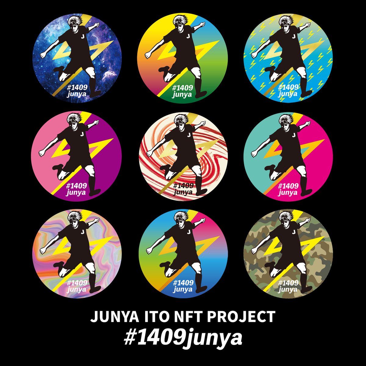 MetaAllStars_EN's tweet photo. ／
Japan's next ace　
#JunyaIto✨
＼

The face of the team and leads the attack 🌟
His team-saving goals and fast speed are a sight to behold⚡
Ito is a player who can run 50m in 5 seconds! ⚡️

Support Ito's rapid progress with the NFT!
For more👇
https://t.co/dcbHbYQ9vD https://t.co/XUtlpKxtef