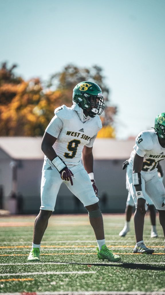 Check out  season highlights of the 22-23 football season
Class of 2024
GPA: 3.3
6ft 210
MLB/DE/RB
Newark NJ
ATH <a href="/WESTSIDEHS_FB/">West Side Football</a> 
hudl.com/v/2JYNAi
