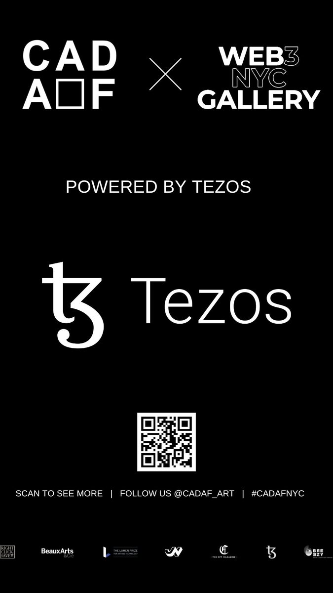 armentsatou's tweet photo. Amazing day 1 at @art_cadaf x @web3nycgallery art fair. 

[#cadaf #web3nycgallery #tezos] https://t.co/J46vtgp1yA