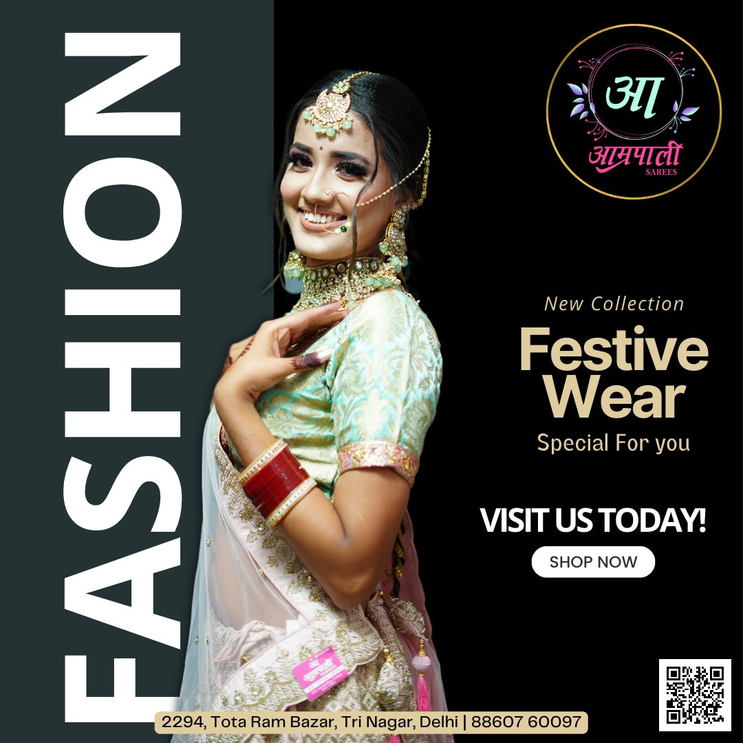 IndiaSareeStore's tweet photo. Latest Trends and Designs are Specialty which is tried hard by our competitors but still could not. You as fashion lover will get New Arrivals at Amrapali Sarees An Exclusive Women's Store
2294, TOTA RAM BAZAR, TRI NAGAR
https://t.co/QHnaeNQIor

#AmrapaliSarees #trinagar #delhi35 https://t.co/N9NUoOisbY