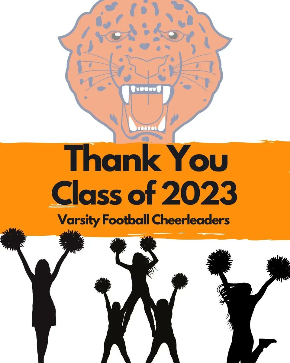 Jaguar Athletics would like to thank all of the varsity football players for this football season. We would like to send a special thanks to our senior football players for your efforts and game changing moments this season. We also thank our cheerleaders and their seniors.