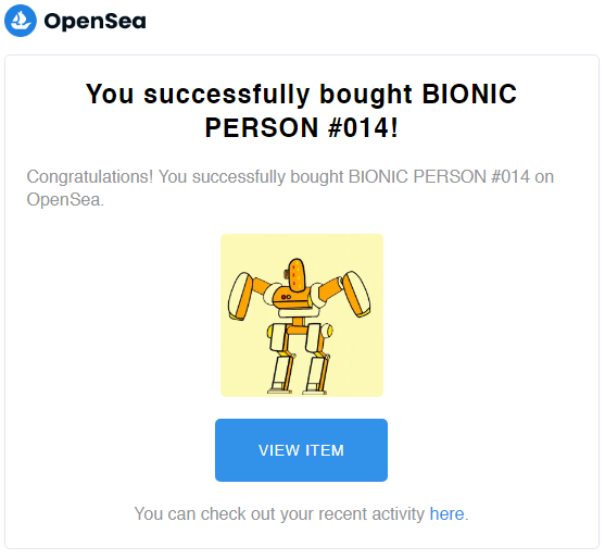 Good Morning #NFTCommuntiy 

Bought This Amazing Work From @Leafycloudnft 

Do Follow Him And Check Out His Bionic Person Collection 🔥😘

#NFT #NFTs #NFTcolletion