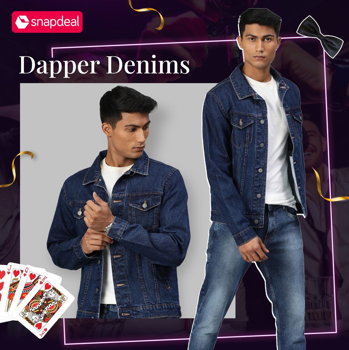 snapdeal's tweet photo. Before the fun begins, let the fashion shine. Make sure the boys look dapper with these picks from Snapdeal. Shop now.
#Snadeal #Deals #Party #Bachelor #BachelorParty #Fun #Enjoy #Style #Looks #PartyLook #Fashion #Bachelor #Wedding #GroomToBe #Groom #ShopNow #OnlyShopOnSnapdeal https://t.co/9PR2TyCPH8