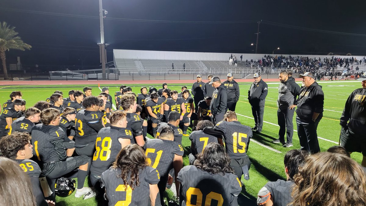 sunnyhillshs's tweet photo. Not the ending we wanted but couldn't be more proud of these boys. #lancerstogether https://t.co/bvydjIx1vq