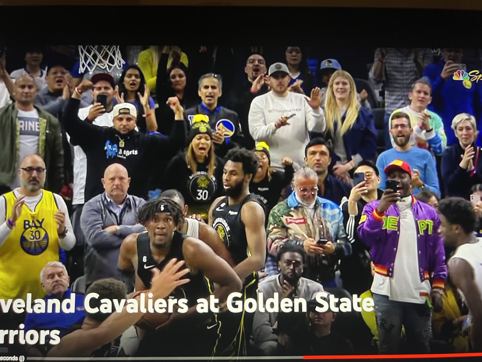 David Lombardi on Twitter: "Deebo Samuel loving that Steph Curry go