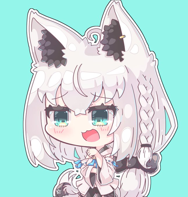#絵フブキ笑 