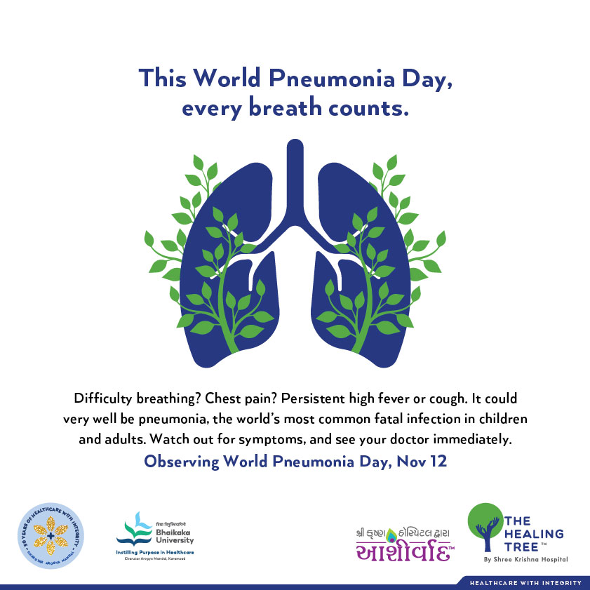 THTKaramsad's tweet image. #WorldPneumoniaDay #TheHealingTree