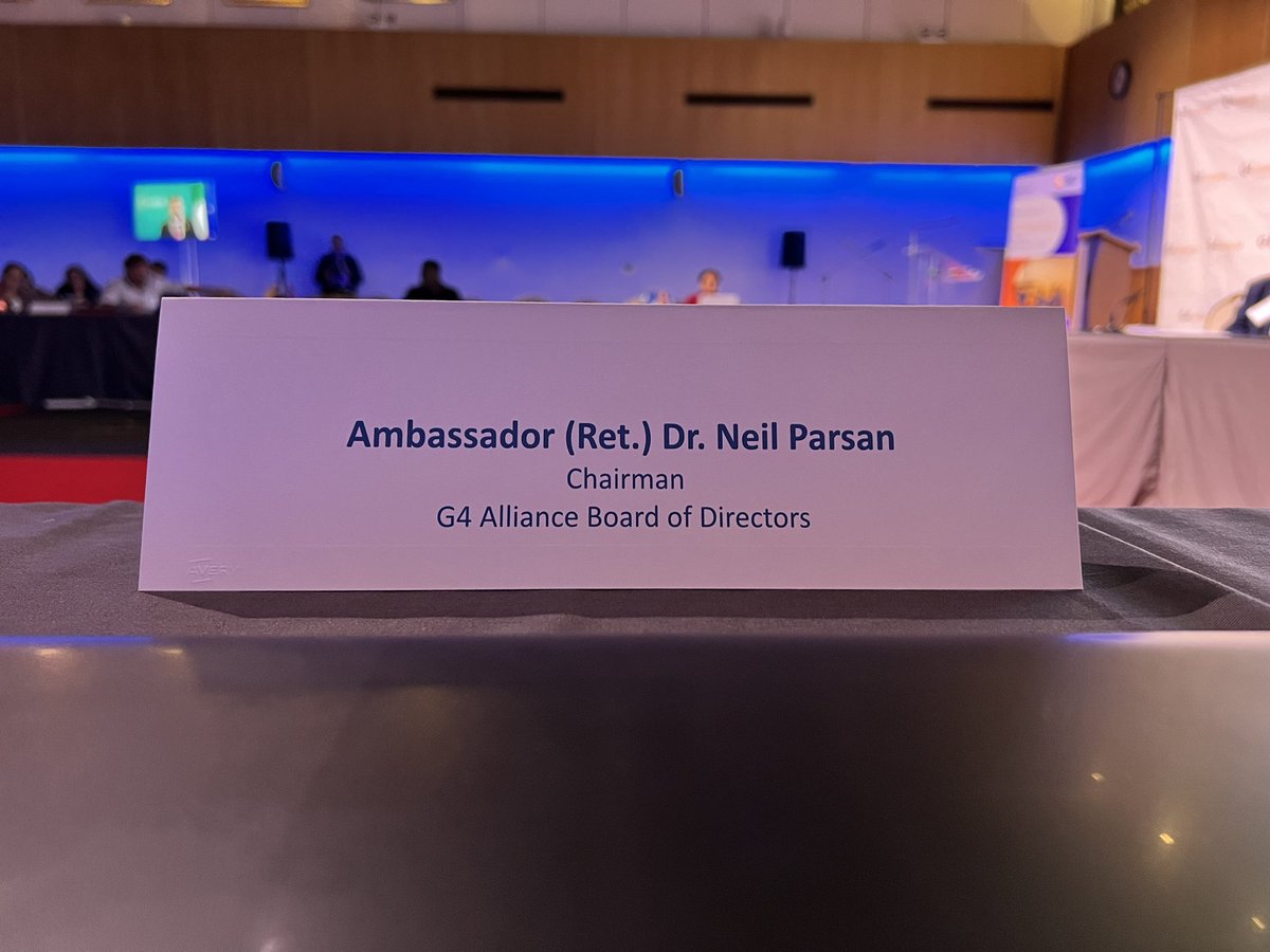 Amb. (Ret.) Dr. Neil Parsan 🌎 tweet media