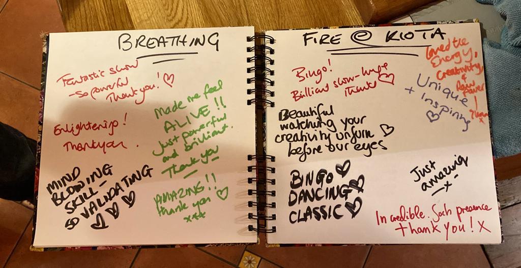 Thanks to our wonderful audience for last night - we had a blast!!! If you missed it, fear not, there are still tickets for tonight's show, 7pm <a href="/WardrobeTheatre/">The Wardrobe Theatre</a>. eventbrite.com/e/kiota-showca…