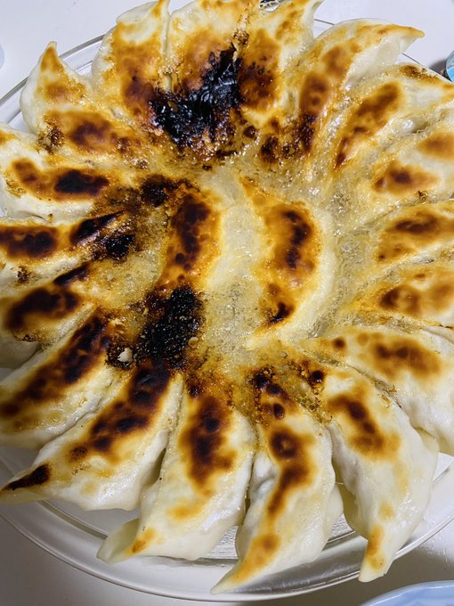 今日は餃子🥟(* ˘꒳˘) 