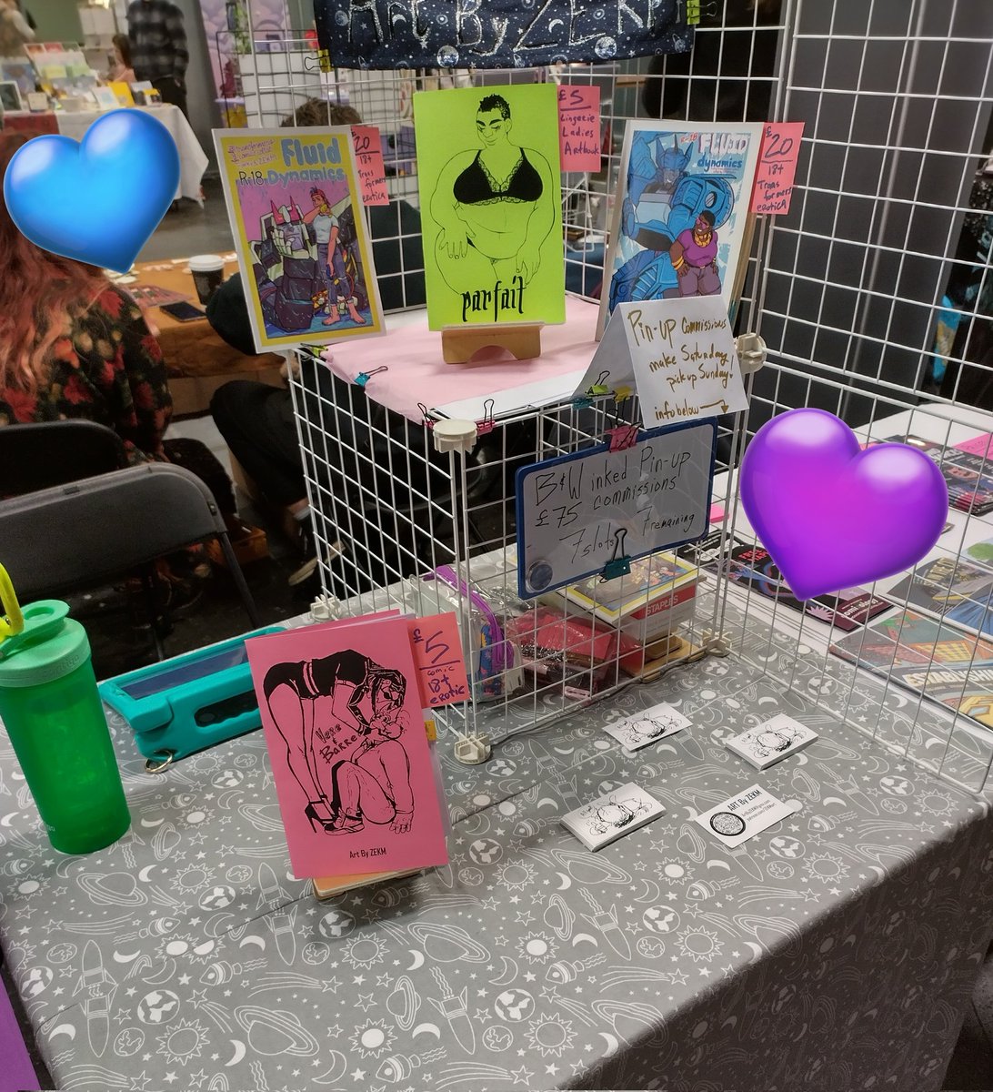 Hello <a href="/ThoughtBubbleUK/">Thought Bubble Festival</a> ! I'm here I'm queer and I've got books for you!

Come check me out in the Comixology hall table 149A!