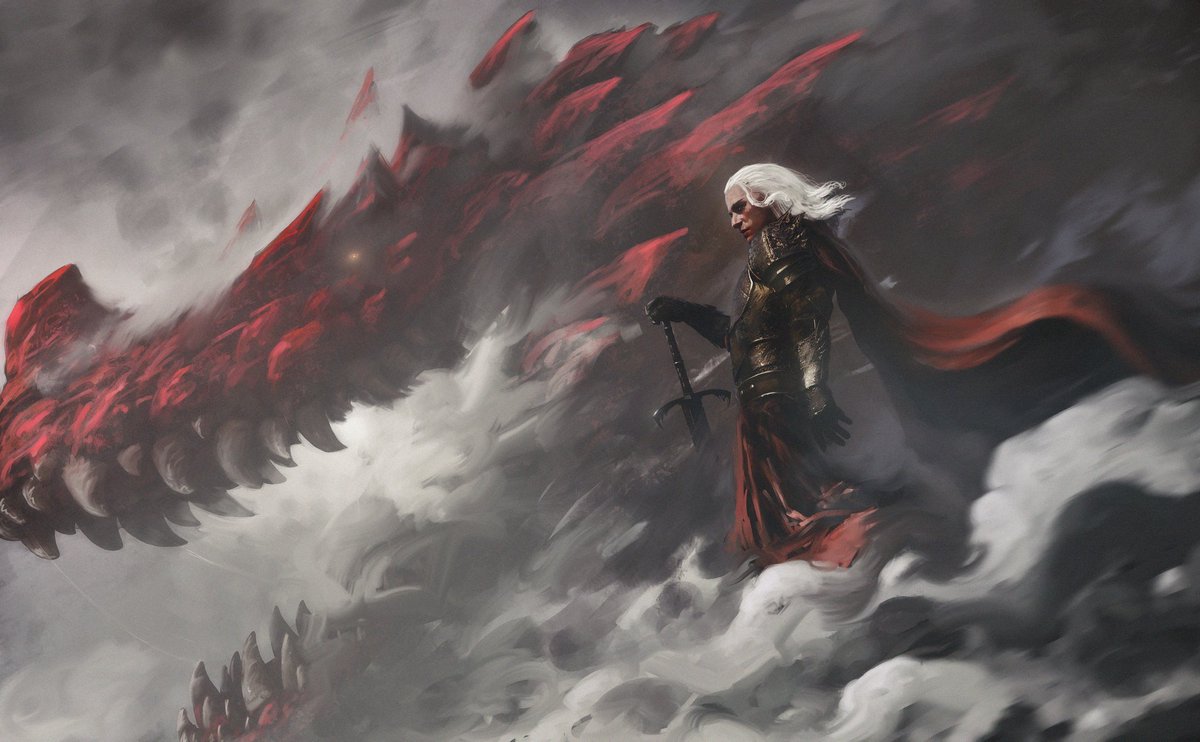 AFinnstark's tweet photo. Aemond Targaryen by @Coliandre  Vs Daemon Targaryen by me :)

Go check the work of @Coliandre if you want to see more epic stuff ! 
And thanks to him for giving to my Daemon an very worthy opponent ! 💪♥️ https://t.co/i2Wvaw4Uh9