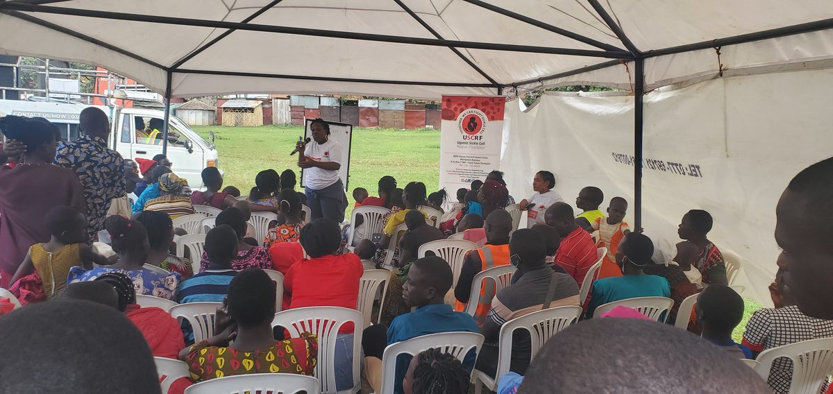 Sickle cell awareness powered by @RoofingsGroupUG happening now at Lions club, Tororo. Bravo @uscrfuganda