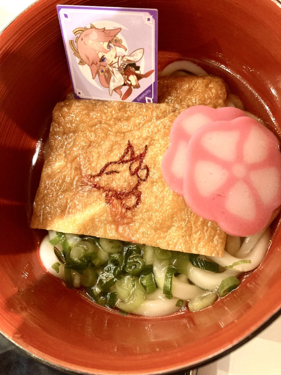 ちょっと前行った原神コラボのスイパラ✨アクスタ八重神子でなくて残念だったけど楽しかった‼️ #原神 #スイパラ #原神コラボカフェ