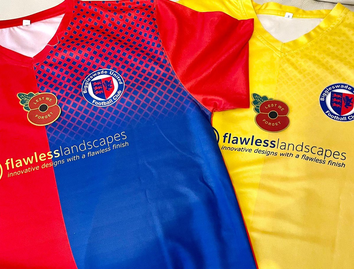 Today we will be wearing poppies provided by <a href="/Poppies4Kits/">Poppies4Kits - RBL Official Approved Supplier</a> as we pay our respects ❤️💙

#BUFC #OneClub

<a href="/Biggleswadeutd/">Biggleswade United</a> 
<a href="/SecBiggleswadeU/">SecBiggleswadeutd</a>