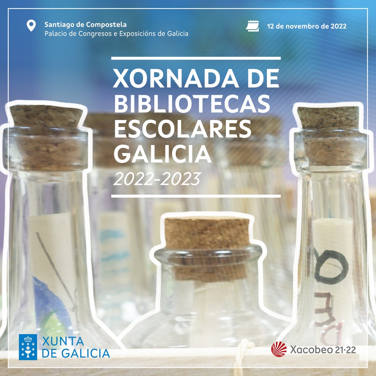 aele_'s tweet photo. ¡Ya estamos aquí! 🙋‍♀️
Hoy, 12 de noviembre, tendrá lugar la Xornada de Bibliotecas Escolares de Galicia #XBEGA22 y la Asociación Española de Lectura y Escritura estará presente. ¡Te invitamos a acompañarnos! 👇 https://t.co/uI12PJn44M