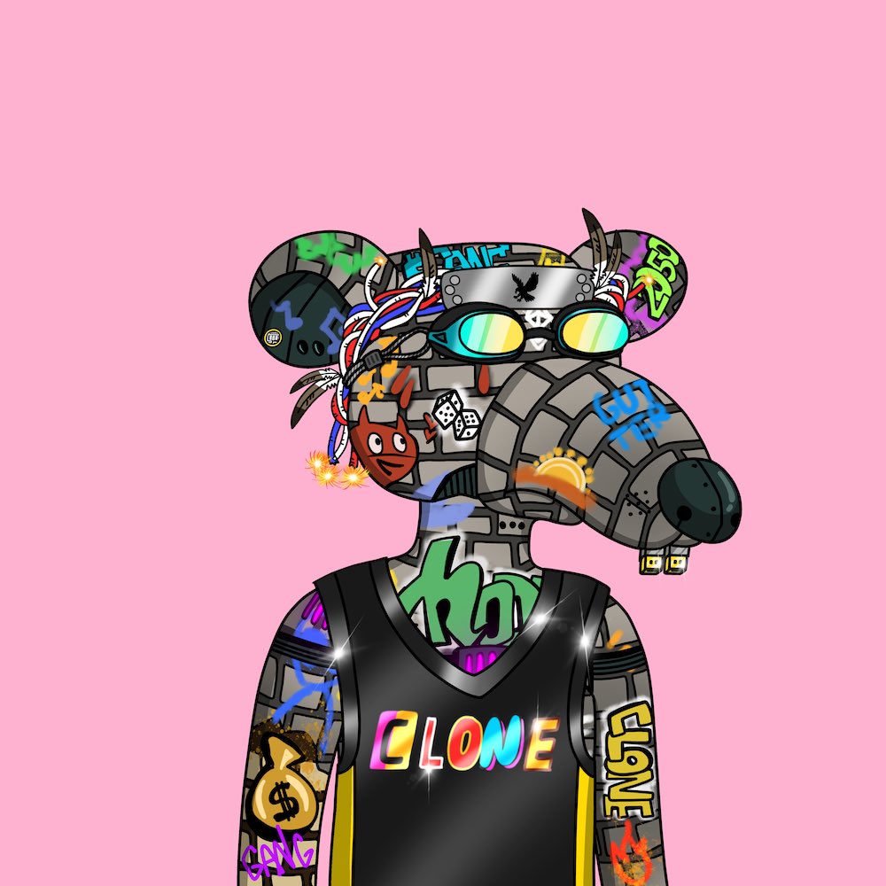 GutterGram's tweet image. #Caturday #Raturday #Everyday @GutterCatGang 
Your creativity is UNREAL and you make this space so much fun! 💗 My Clonies 💗