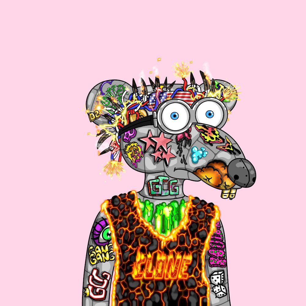 GutterGram's tweet image. #Caturday #Raturday #Everyday @GutterCatGang 
Your creativity is UNREAL and you make this space so much fun! 💗 My Clonies 💗