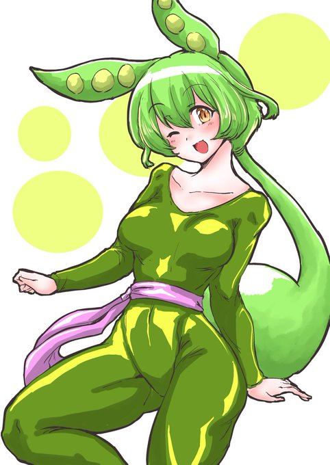 #どんどん土曜日ずんだもん 
今日のレオタードです 