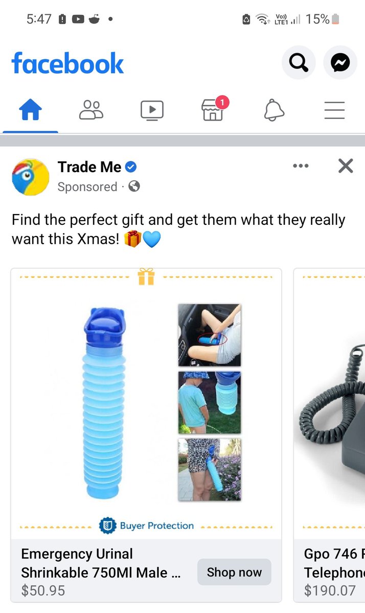 A perfect Christmas gift? ...
Thanks trademe!
#funny