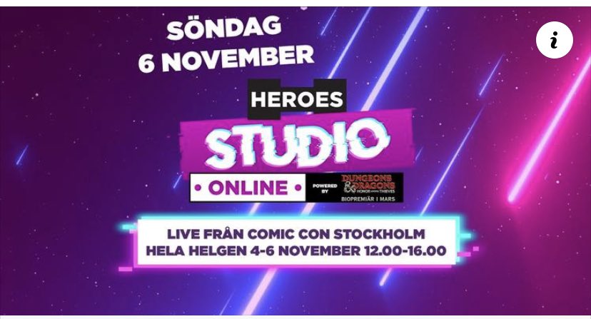 CallOfTheUnseen's tweet photo. Interview from the Comic Con Stockholm official live stream about the film and how the cosplay hobby helped to realise it. 

#calloftheunseen #cosplay #indifilm #comiccon #ComicConStockholm 

https://t.co/Z4l5tFEvtY https://t.co/R9LTQoomwl