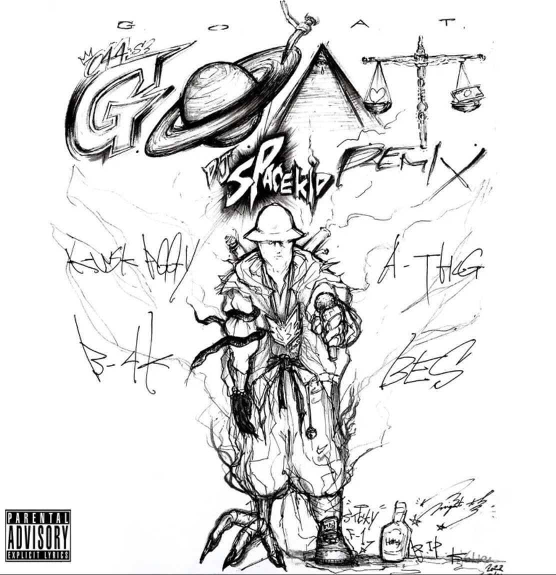 AggyHndrx's tweet image. 🚨✈️空襲警報✈️🚨

This Is The Remix🔥🔥🔥
11月16日リリースします🫡
ジャケットは 川崎のHomie,Migut.T

DJ SPACE KID &amp;amp; KWSK AGGY

"G.O.A.T"(REMIX)

feat.A-THUG,bay4k &amp;amp; BES

linkco.re/5vUGs32S

#goat #djspacekid #kwskaggy #bay4k #athug #bes #scars #ksup #remix