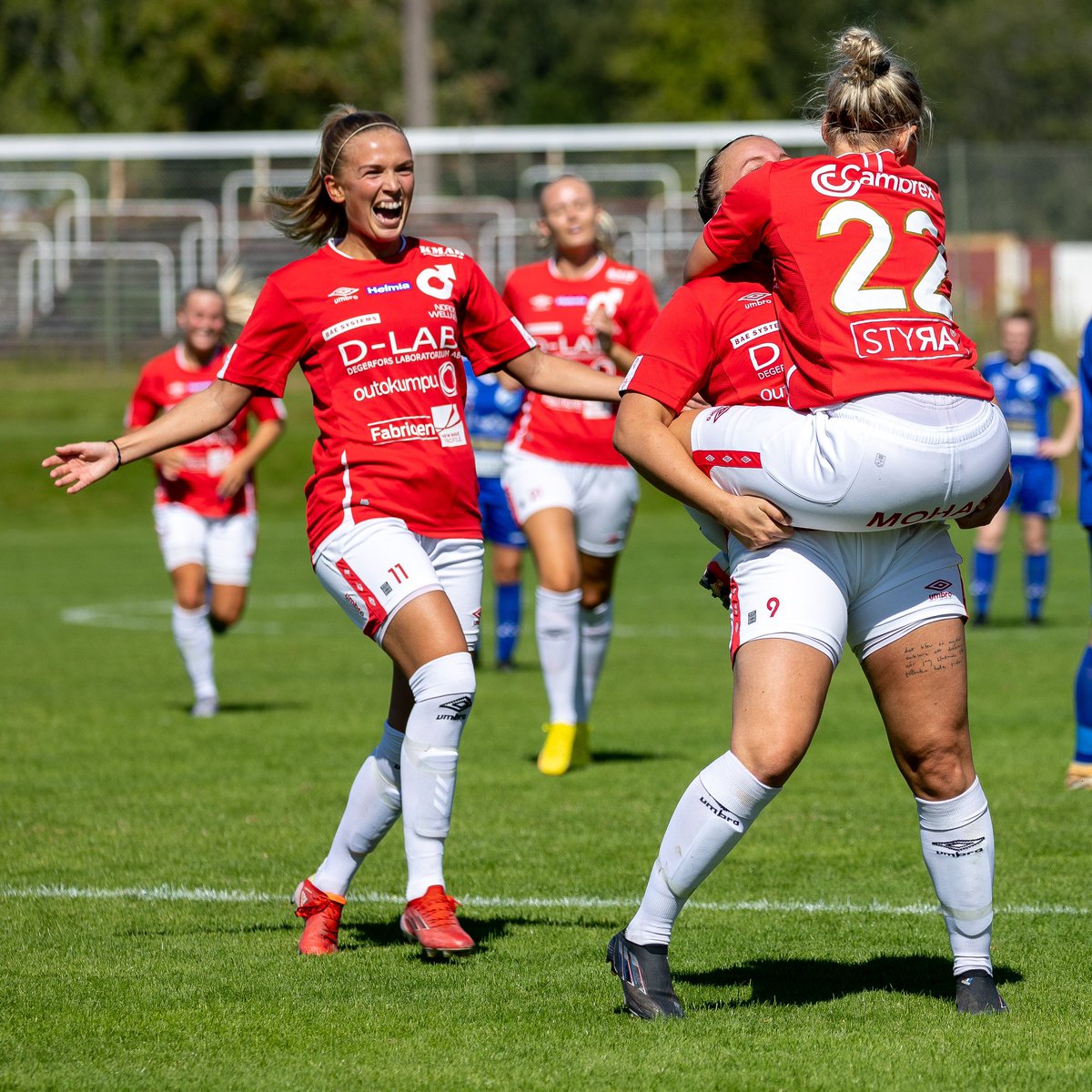Idag firar vi! ❤️🤍 Torget 15:00, ses där! #DegerforsIF