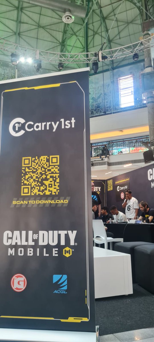 AfricanGaming's tweet photo. The #ACGLfamily are teaming up with @carry1st and @PlayCODMobile at Canal Walk running up some Call of Duty Mobile! https://t.co/oREhxLzFE6