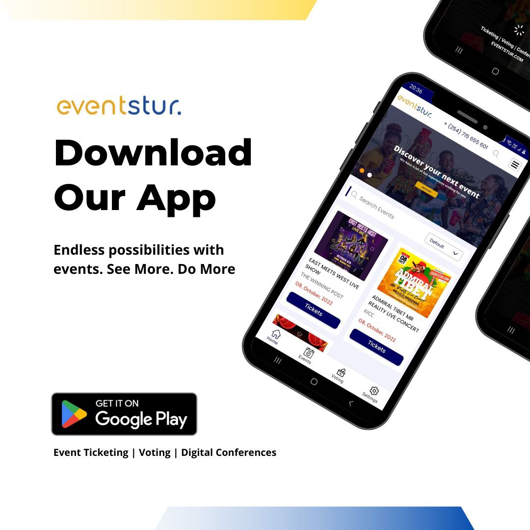 MjengoKE's tweet photo. To register on @eventstur visit https://t.co/99nt7DiqQg or download @eventstur app on Google Playstore or you can use the USSD service *483*2022#
#EventsReimaginedKE
Free Ticketing Services https://t.co/xOcqrzE2Cs