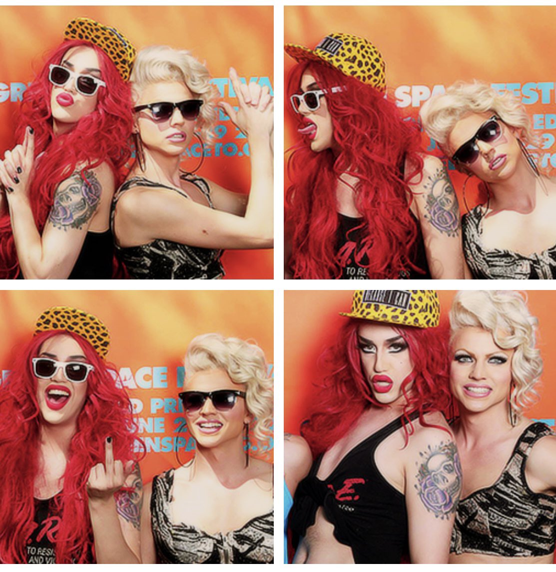 neverstopsayin's tweet photo. Fun with @courtneyact and @AdoreDelano at Toronto World Pride 2014 🌈❤️ Fingers crossed for some Courtney and Adore content while Adore is in Australia 🤞🏼 https://t.co/PQGmgdkDYi