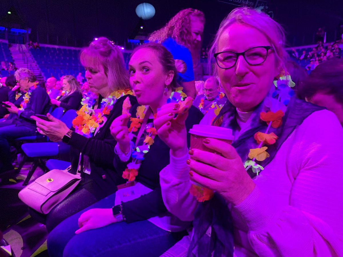 TCsarahbolton's tweet photo. Part one of Saturday at @TCworldwide #TCconf2022 #TCconf22. Great band to get us going and Paul McKenna as well as TC and head office speakers https://t.co/7Nd5yr24G7