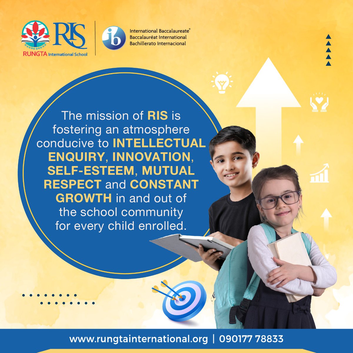 RungtaSchool's tweet photo. The mission of RIS is fostering an atmosphere conducive to intellectual enquiry, self-esteem, mutual respect and constant growth in and out of the school community for every child enrolled!
.
.
.
#Chhattisgarh #ibschool #rungtainternationalschool  #trendingpost #trending https://t.co/Ql9LoTBSTs