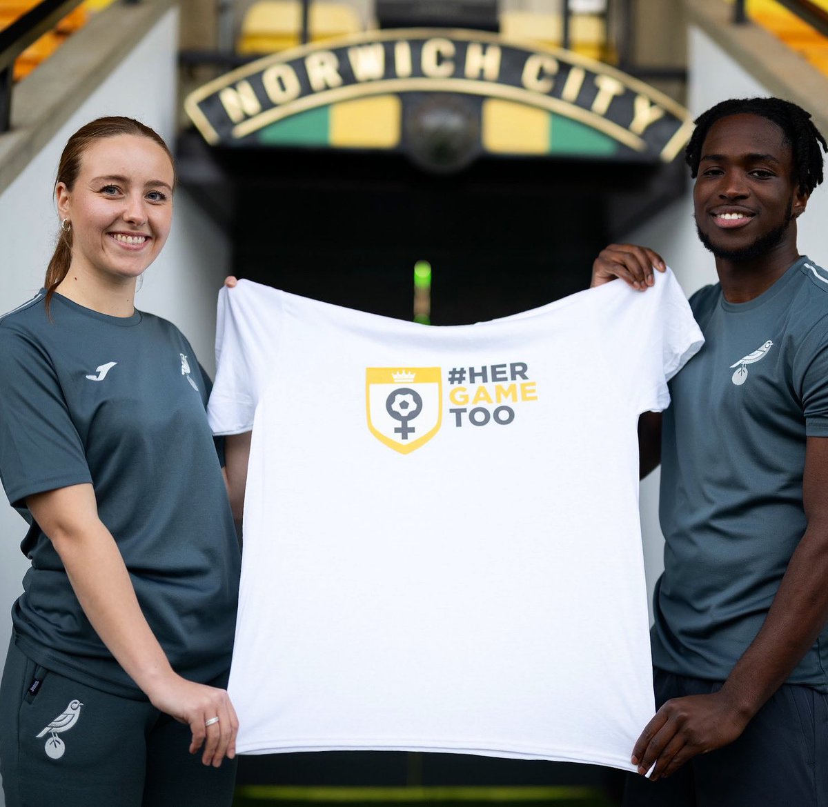 1/2 Sarah Greaves ( <a href="/SarahGreaves18/">Sarah Greaves</a> ) has worked tirelessly for years to promote the women’s game and <a href="/NorwichCityWFC/">Norwich City Women FC</a> and is thrilled by yesterday’s belated news from <a href="/NorwichCityFC/">Norwich City FC</a> and <a href="/HerGameToo/">Her Game Too</a> 

#ncfc #hergametoo