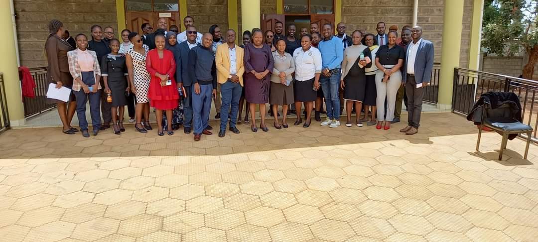 kjsaofficial's tweet photo. Our NEC officials led by Ms Emily Kimani the Deputy President visited their members at Machakos Law Courts for a very fruitful interactive session and recruitment drive!  Asanteni sana Masaku family ! https://t.co/4Li8hLTGU5