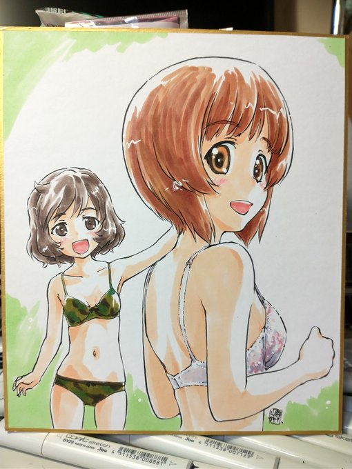 気に入らなかったので描き直した。 