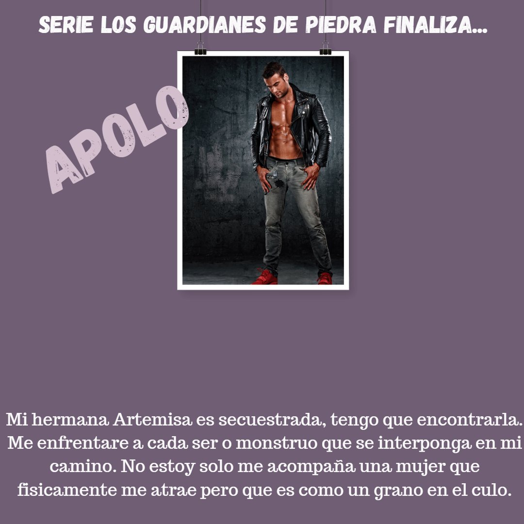 JessDharma's tweet photo. Saga los guardianes de piedra: Libro 3 Naga la gárgola guardiana
Apolo es un dios muy guapo y un gran guerrero, tendrá que enfrentarse a muchos peligros para salvar a su hermana Artemisa que ha sido secuestrada.
https://t.co/a5JXfYSiy4 https://t.co/ShMkNjqz6p