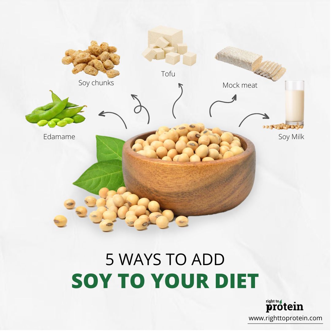 RTPSouthAsia's tweet photo. #GoodnessOfSoy 
Soy many ways to eat protein! 💪
Here’s our 5 favourite ways to eat soy. What about you? 

Let us know in the comments.

#protein #proteinrecipes #metropolitan #citiesofindia #soyabean #healthyfood #healthycities #soy #nutrition #knowprotein #righttoprotein https://t.co/4PLfT3UKIF