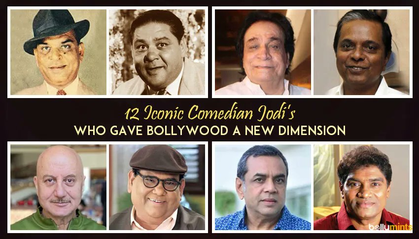 BollyMints's tweet photo. 12 Iconic Comedian Jodi’s Who Gave Bollywood A New Dimension
Find the list here : https://t.co/rhqOKZeRZ6
#Dixit #Ghory #Mehmood #AshokKumar #Pran #Jagdeep #Dhumal #KaderKhan
#ShaktiKapoor #SadashivAmrapurkar #Asrani #AnupamKher #SatishKaushik #PareshRawal #JohnnyLever https://t.co/0EFpkpTYLr