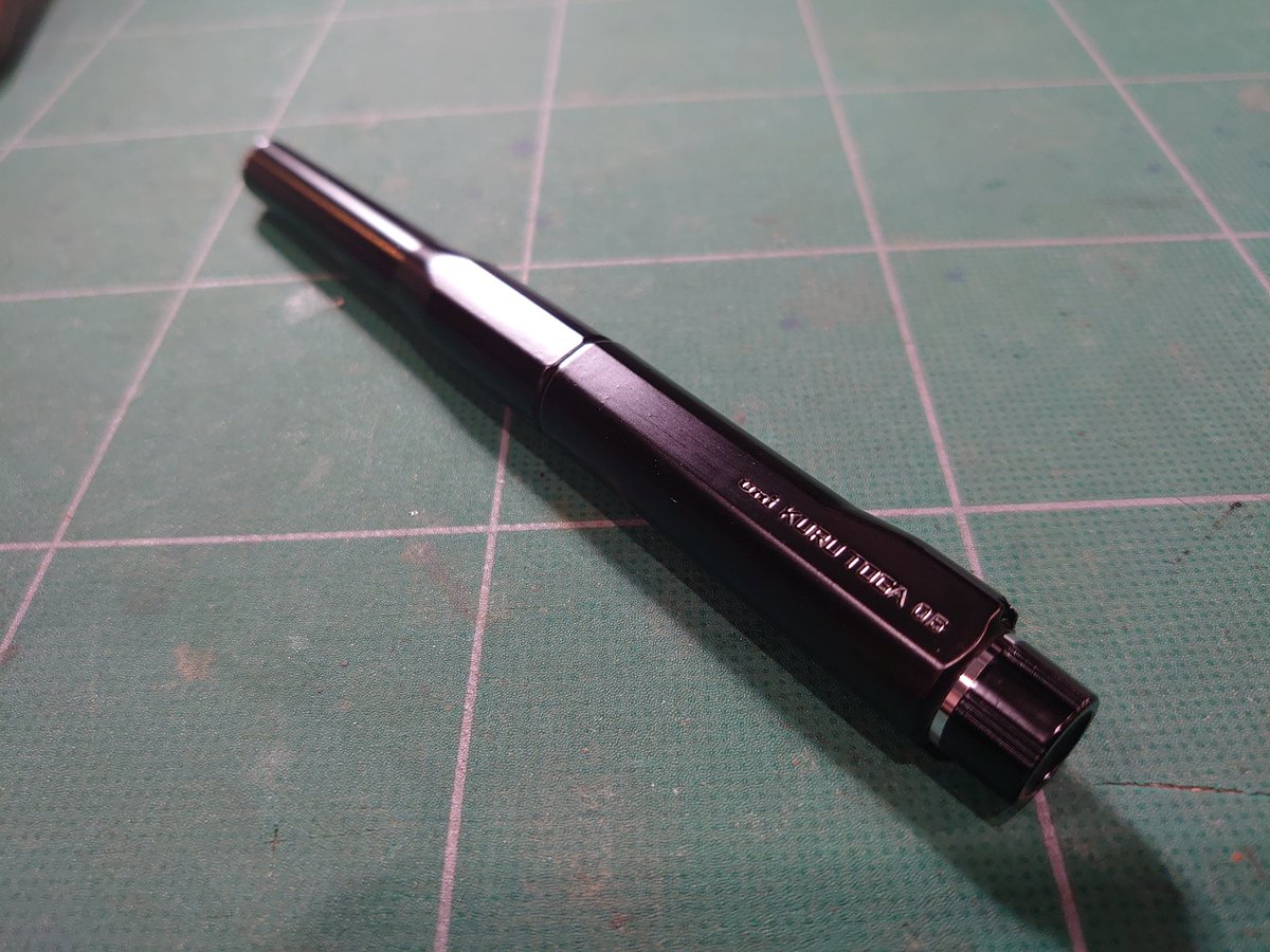 クルトガダイブ　マットブラック塗装 KURUTOGA DIVE 漆黑版 #三菱鉛筆 #クルトガダイブ #KURUTOGA_DIVE