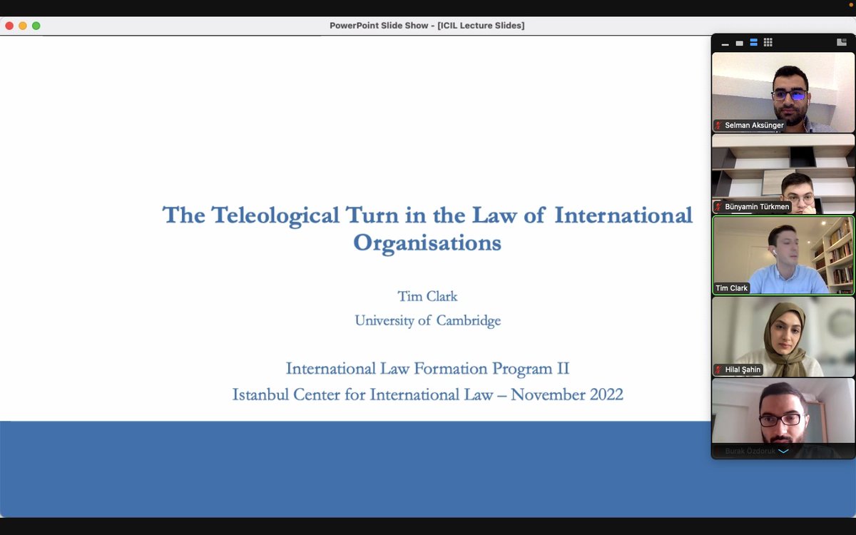 Istanbul Center for International Law tweet media