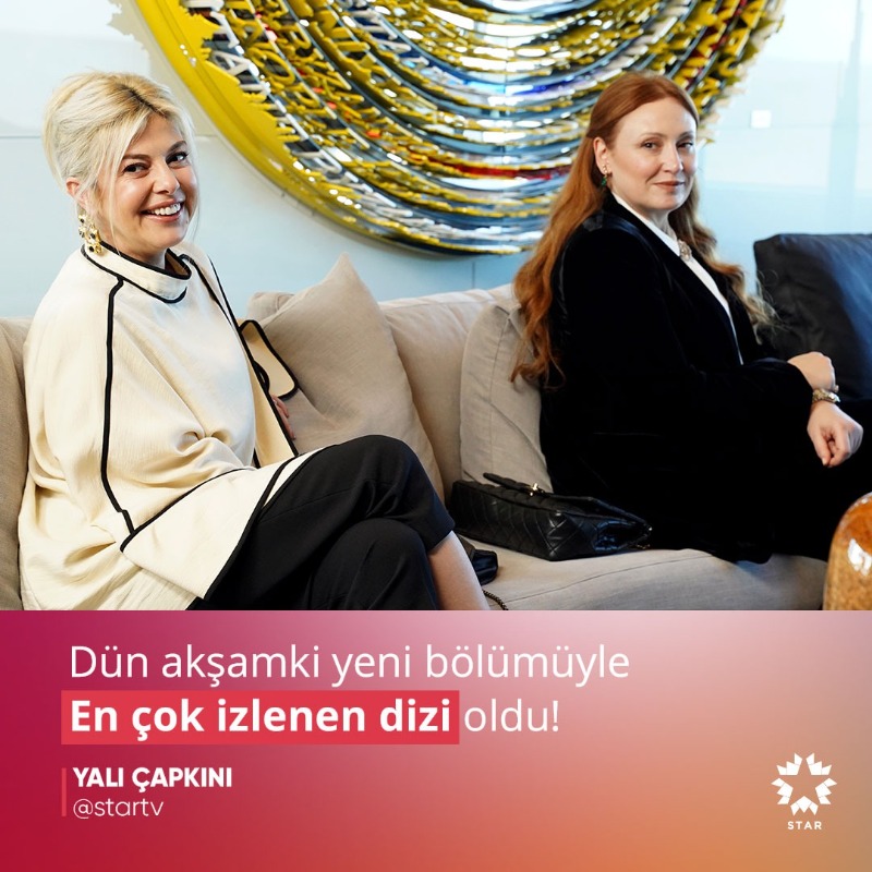 startv's tweet photo. #YalıÇapkını dün akşam yayınlanan 8. bölümüyle AB, Total ve 20+ABC1 kategorilerinde en çok izlenen dizi oldu. Tüm izleyicilerimize teşekkür ederiz! ✨