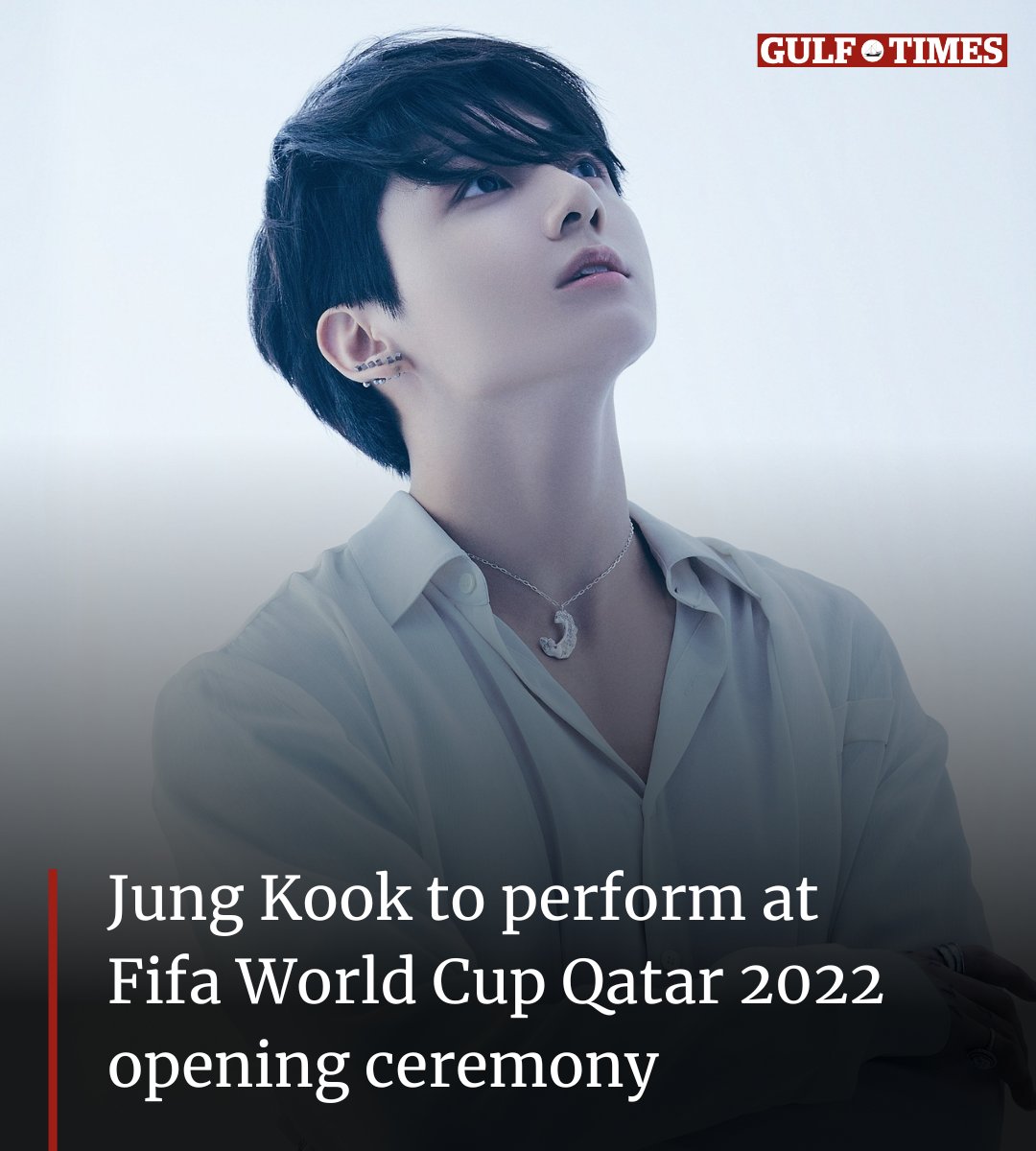 GulfTimes_QATAR's tweet photo. Hey there BTS fans. BTS member Jung Kook has been confirmed to perform at the Fifa World Cup Qatar 2022 opening ceremony. More information to be released in coming days.
#BTS #BTSQatar #Jung #BTSJungkook #Qatar #QatarARMY #ARMY #BTSARMY #Jungkookie #Jungkook97 #BTSARMY #JUNGKOOK https://t.co/MrNlPSbgzI