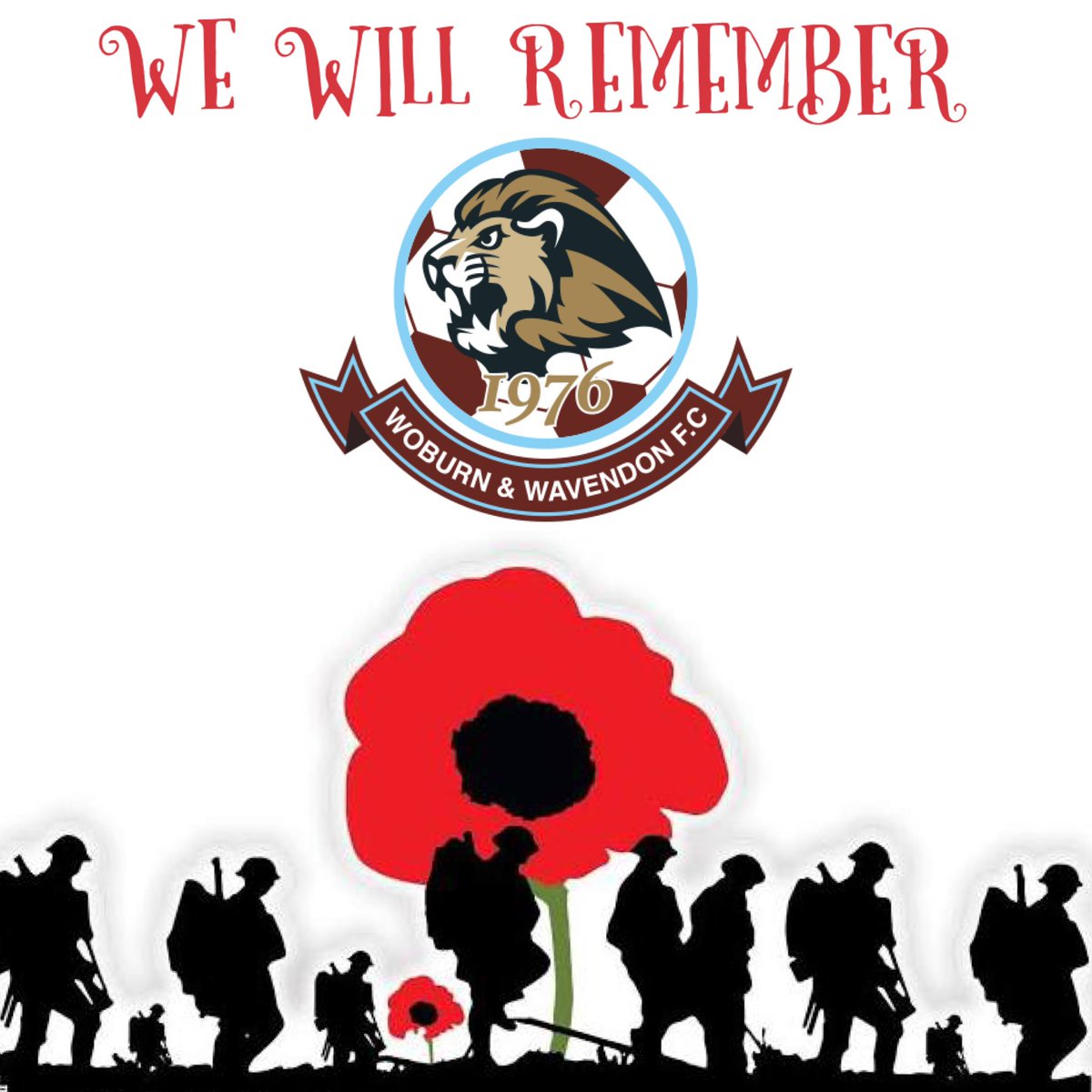 This weekend all our wwfc players will show our respect to those who have served us by wearing a poppy on our match shirts. #lestweforget🌹