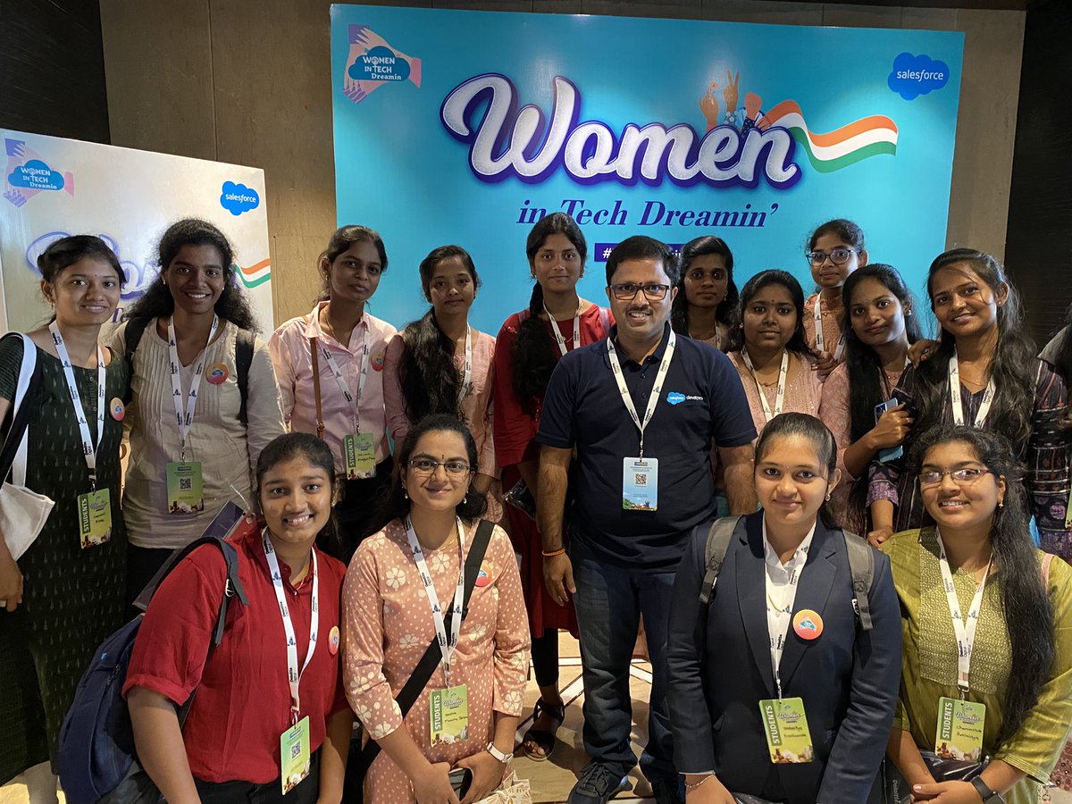 Satya Reddy (@satyagoluguri) on Twitter photo Team <a href="/MVGRCEA/">MVGR</a> to WITNess the awesomeness of #WITDreamin22 <a href="/witdreamin/">Women In Tech Dreamin'</a>
<a href="/kavindrapatel/">kavindrapatel</a> <a href="/SFDC_India_WIT/">SALESFORCE INDIA WIT</a> <a href="/SfdcKiran/">Naga Kiran Manyala</a> <a href="/Bhanz19/">Bhanu Dasgupta</a> <a href="/yadavyudhisther/">Yudhisther Yadav (UD)</a> Team <a href="/MVGRCEA/">MVGR</a> to WITNess the awesomeness of #WITDreamin22 <a href="/witdreamin/">Women In Tech Dreamin'</a>
<a href="/kavindrapatel/">kavindrapatel</a> <a href="/SFDC_India_WIT/">SALESFORCE INDIA WIT</a> <a href="/SfdcKiran/">Naga Kiran Manyala</a> <a href="/Bhanz19/">Bhanu Dasgupta</a> <a href="/yadavyudhisther/">Yudhisther Yadav (UD)</a>
