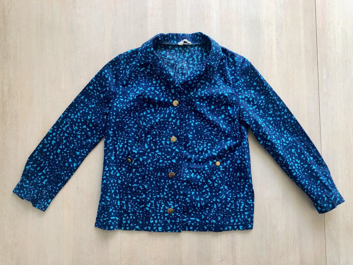 Melsinki_'s tweet image. Peggy Vintage Jacket, Blue Geometric Printed Denim Jacket, Size S

 #etsy #bluejacket #retrojacket #vintagejacket etsy.me/3Ga6cRH